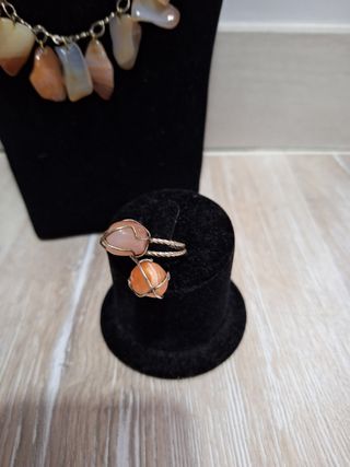 Conjunto collar y sortija