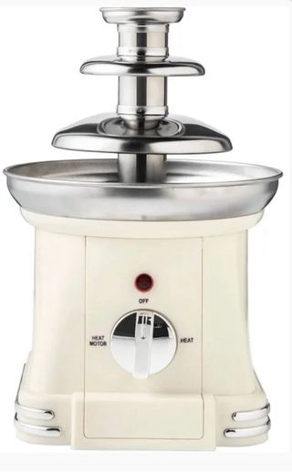 RETRO FUN Fuente de chocolate crema