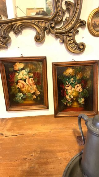 Olio su tela primi 900