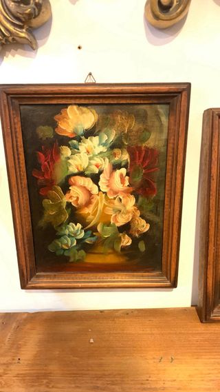 Olio su tela primi 900