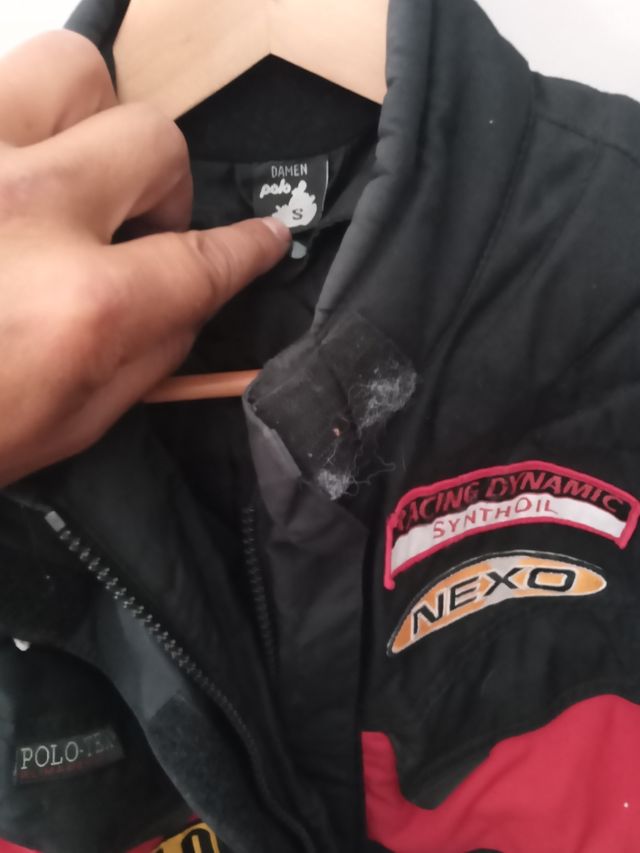 Chaqueta para moto talla S con protecciones 