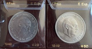 5 Pesetas Franco