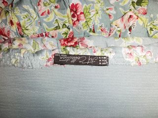 Falda volantes de flores