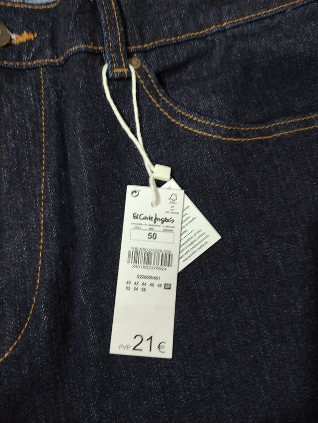 Pantalon Vaquero talla 50