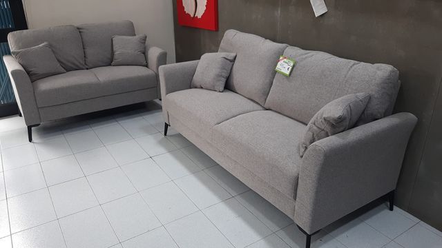 Oferta!! Conjunto Sofás 3 y 2 plazas en tela