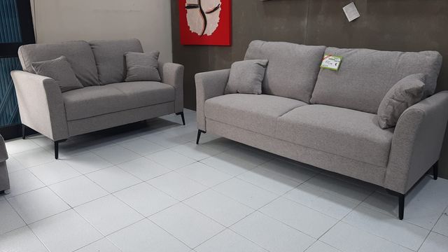 Oferta!! Conjunto Sofás 3 y 2 plazas en tela