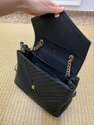 Bolso negro de Mango