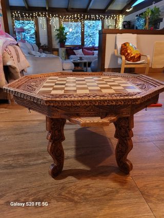 Ajedrez Balines en madera tallada a mano  450 €