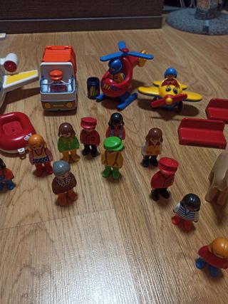 Lote Playmobil 1 2 3