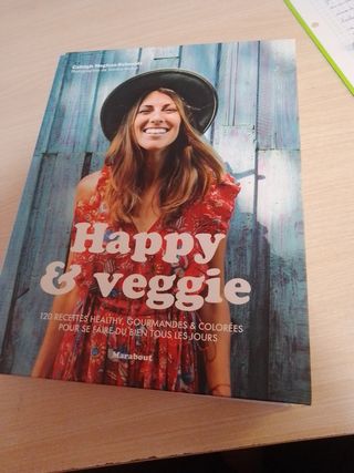 Libro de cocina Happy and Veggie