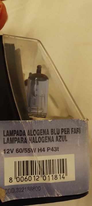 lampada alogena  x fari