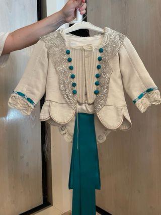 vestido fallera infantil