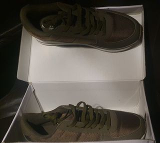 Zapatillas deportivas verde botella 40