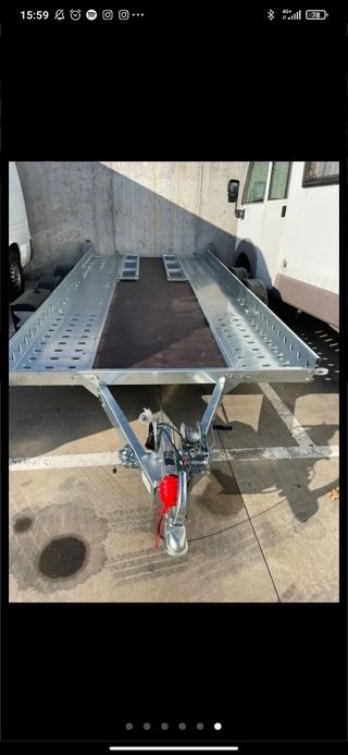 remolque plataforma porta coches