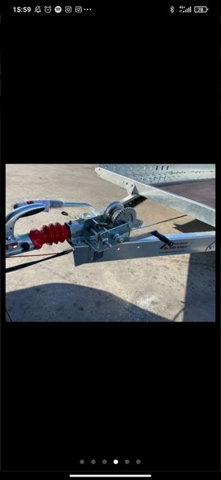 remolque plataforma porta coches