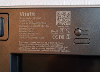 Báscula digital bluetooth inteligente con App