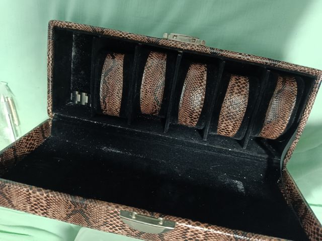 Caja para guardar relojes relojero
