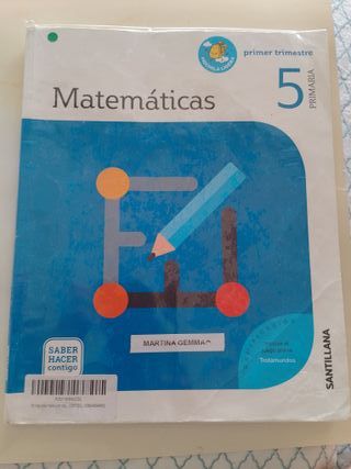 Matemáticas 5 Primaria ISBN: 9788468048963