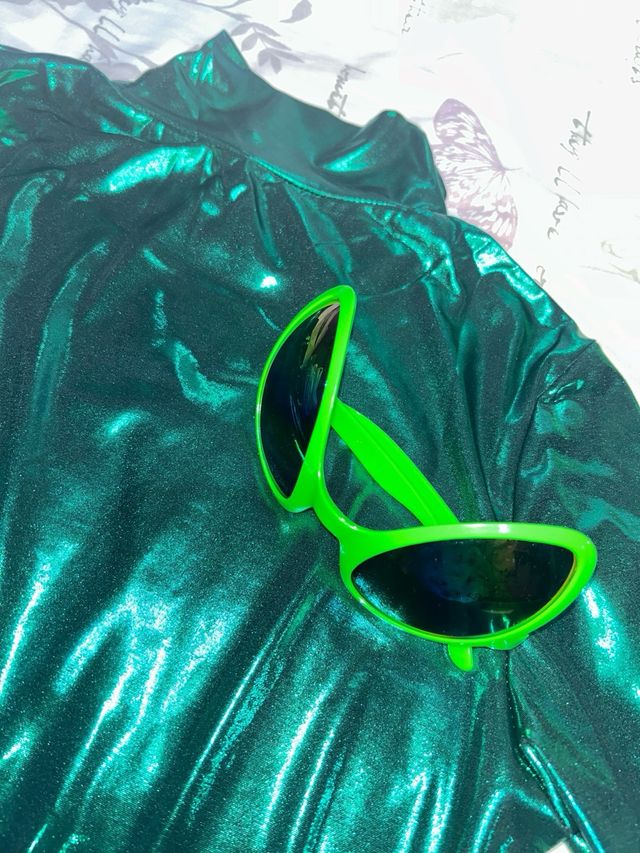 Conjunto disfraz marciana