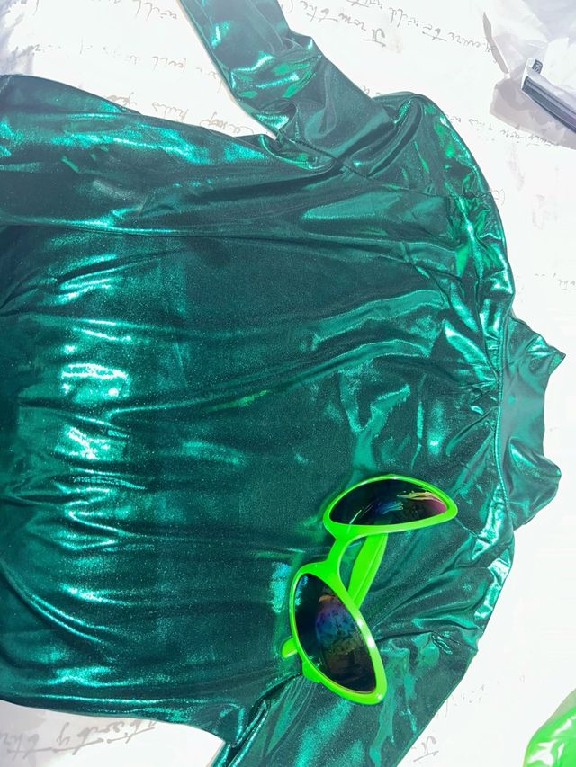 Conjunto disfraz marciana