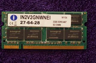 2GB Ram DDR2 - 667 SO DIMM