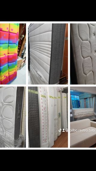 Camas, colchones, canapés, ECONÓMICOS