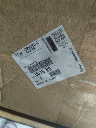 Polea del Eje Citroen y Peugeot 