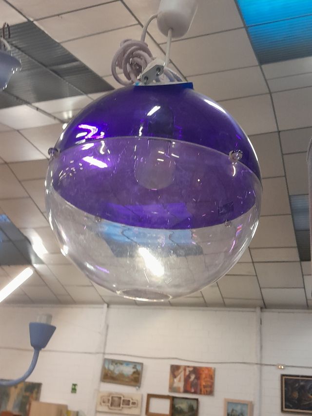 Lampara retro vintage era espacial