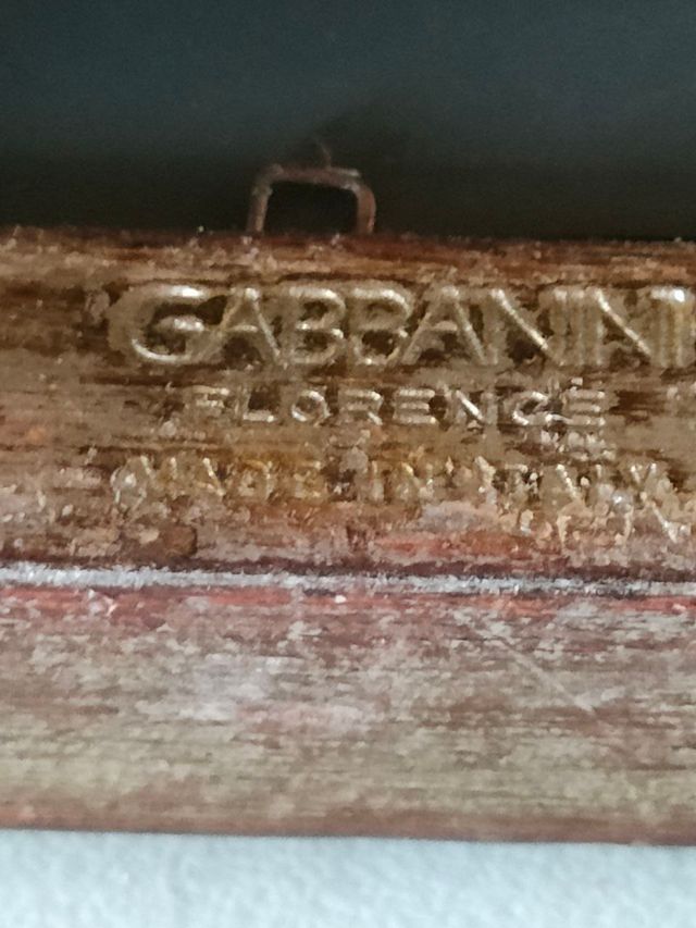 Specchiera vintage Gabbanini Florence