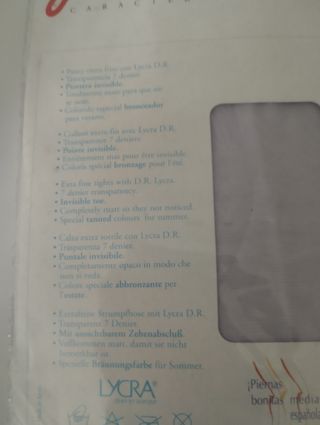 Panty de verano Seda fría JANIRA