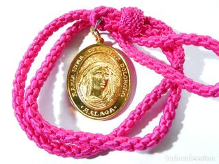 MEDALLA MEDALLÓN RELIGIOSO MÁLAGA MARÍA SANTÍSIMA