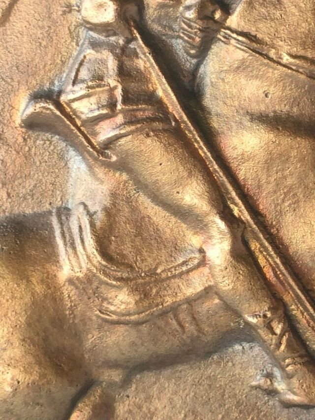 San Giorgio e il Drago, bronzo