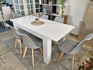 MESA MADERA EXTENSIBLE DE MADERA NUEVAS