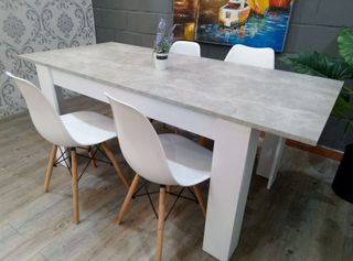 MESA MADERA EXTENSIBLE DE MADERA NUEVAS