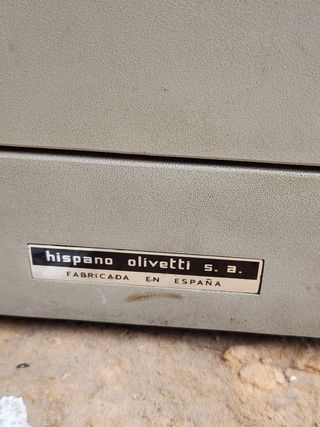Máquina escribir olivetti líneas 90