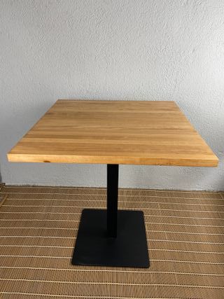 MESA HOSTELERIA MADERA BARNIZADA COLOR MIEL