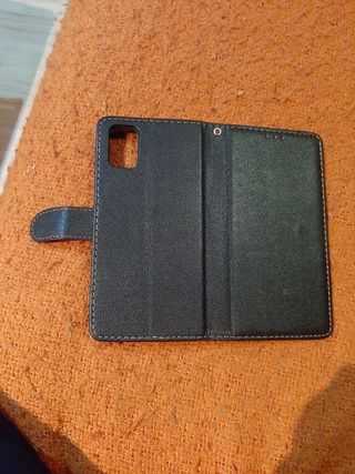 Funda de Zte blade a31 negra de libro