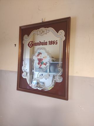 Quadri specchi Caffarel vintage