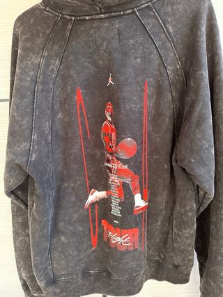 Sudadera gris de Nike Air Jordan