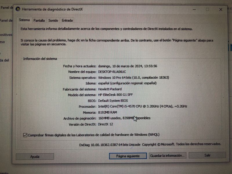 PC HP EliteDesk HewlettPackard afbeelding 7