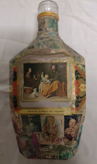 Antigua botella de licor 
