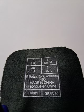 Botas Dr Martens mujer 38
