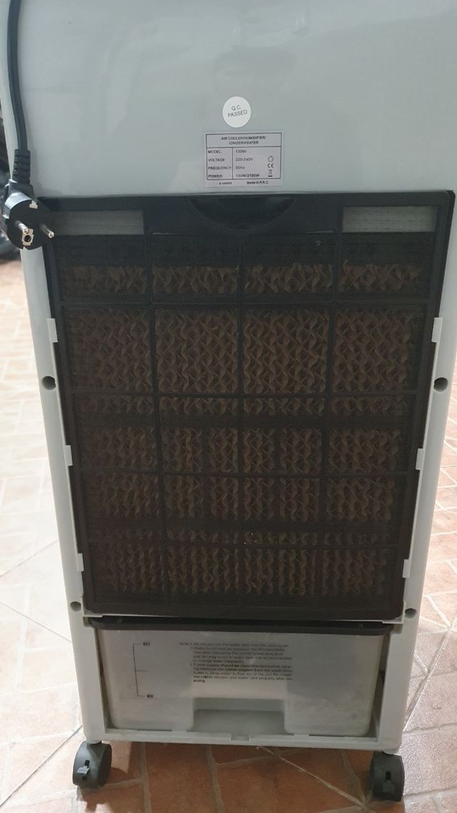 CLIMATIZADOR EVAPORATIVO CON CALEFACCIÓN