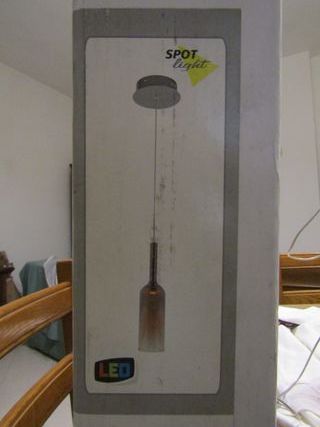 Lampada pendente in vetro