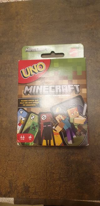 Cartas del UNO Minecraft 