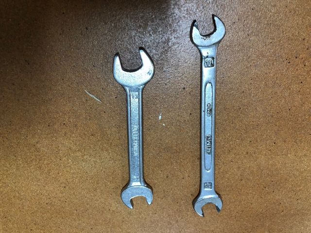 llaves fijas dobles de mecanica