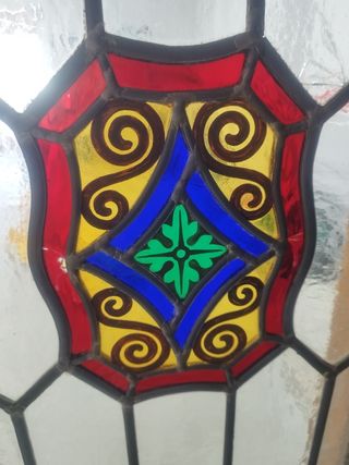 ANTIGUA LIBRERÍA TALLADA Y CRISTAL