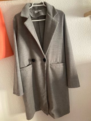 abrigo Gris mujer