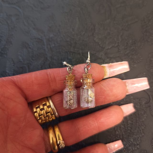 Parure collana, orecchini e anello