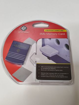 Memory Card GameCube 4MB nueva